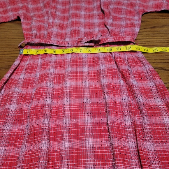 1940s Maggi Maid of Lucerne vintage red dress - Picture 5 of 9